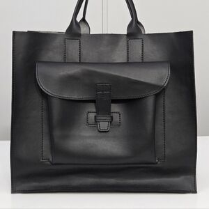 AGNES BADDOO SAC 2 TOTE BAG - VEGAN BLACK